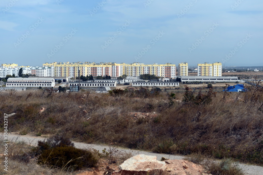 New residential neighborhood in Sevastopol. New residential neighborhood in Sevastopol.