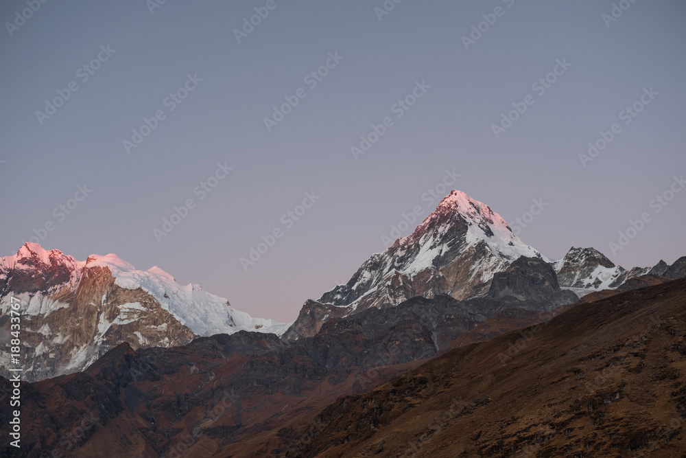Fototapeta premium Mountain sun-kiss