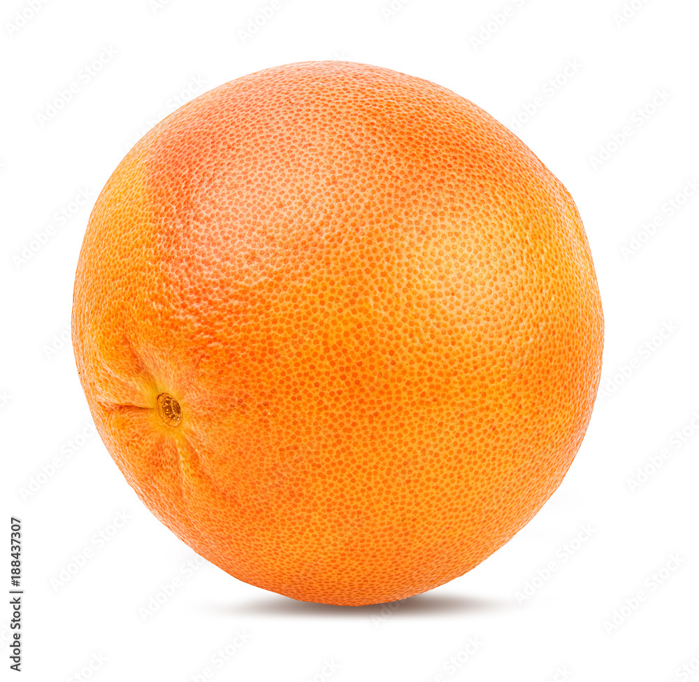 Fresh grapefruit isolated on white background with clipping path Fresh grapefruit isolated on white background with clipping path