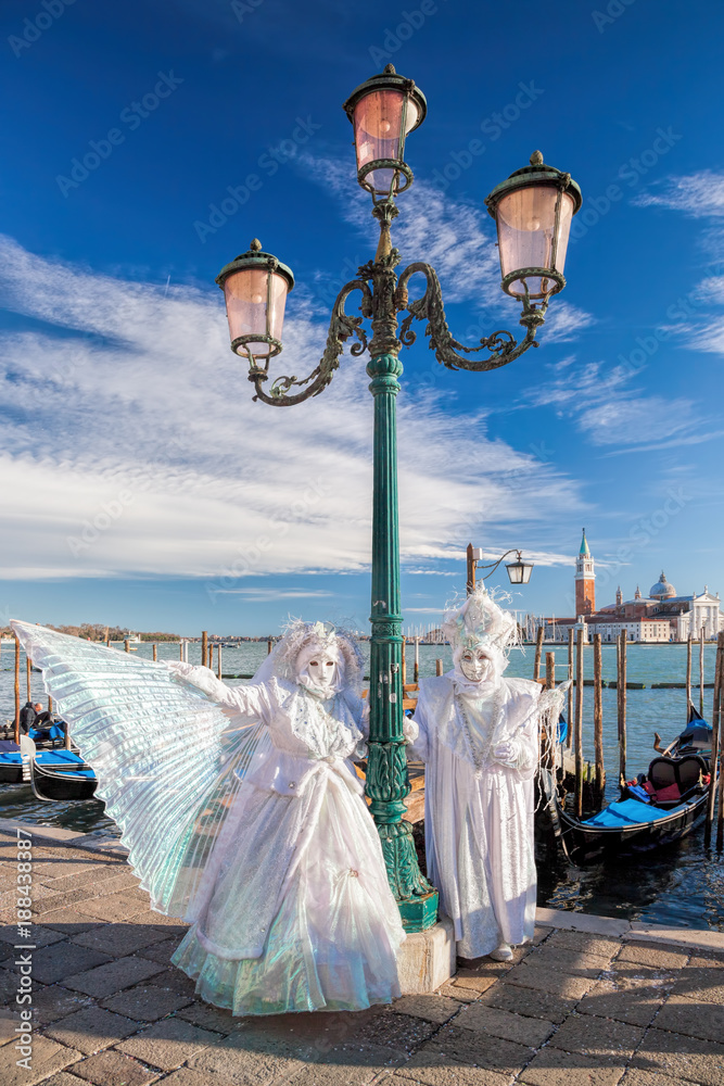 Fototapeta premium Słynny karnawał w Wenecji, Włochy