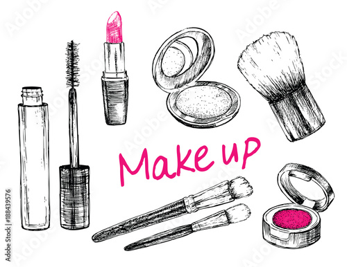 Beauty store with make up