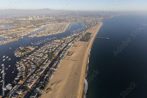 Aerial view of Newport Beac...
