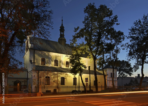 Dominican Church and monastery complex in Hrubieszow. Poland photo