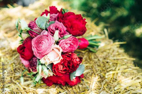 the bride s bouquet. Wedding floristry