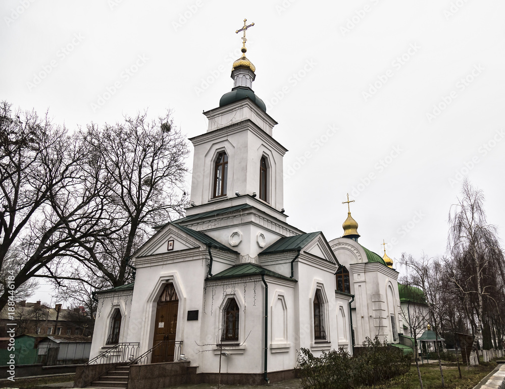 Spasskaya Orthodox Church. Poltava city , Ukraine,