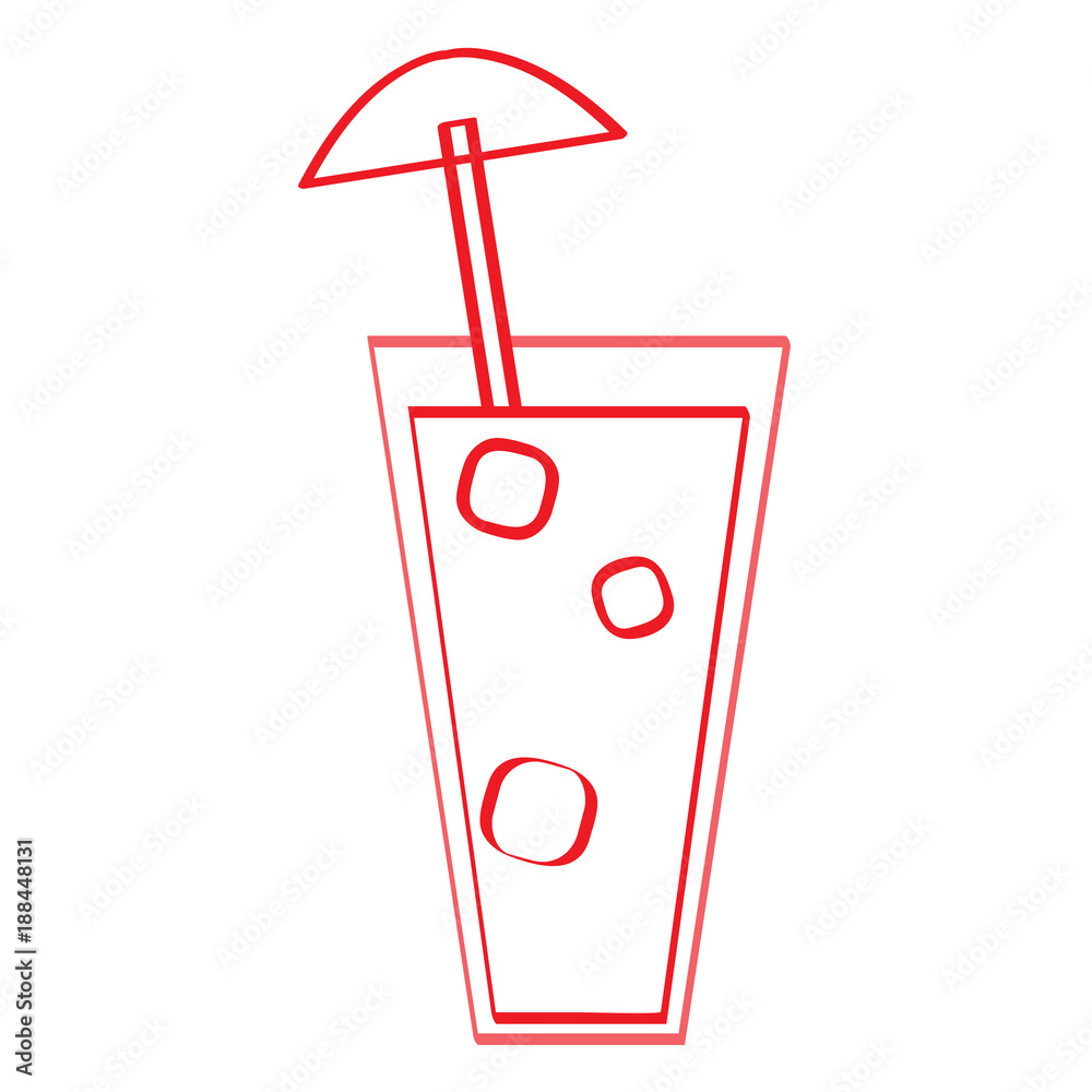 Isolated cocktail icon Isolated cocktail icon