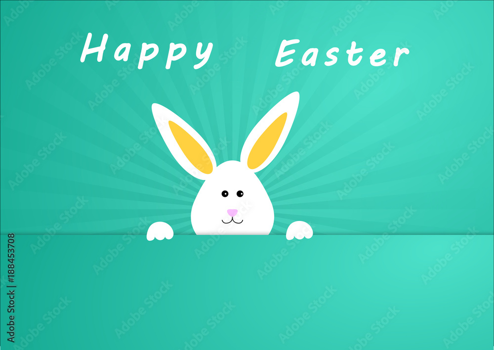 Happy Easter. Easter Bunny. Happy Easter. Easter Bunny.