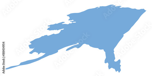 Alaska State map