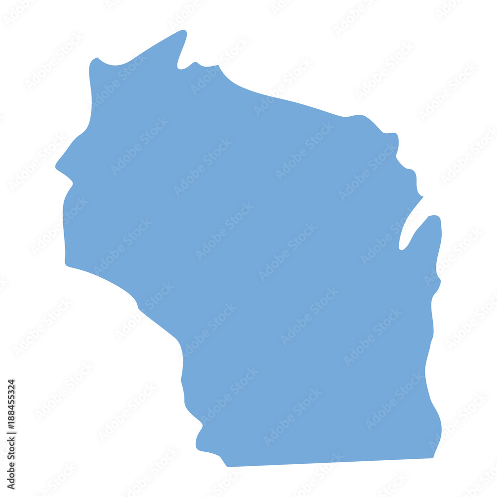 Wisconsin State map