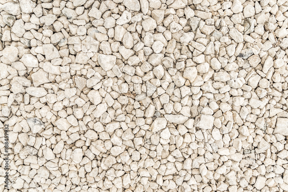 white gravel floor Background white gravel floor Background