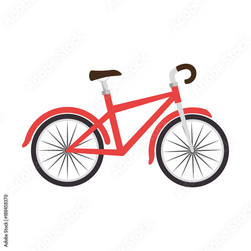 bicycle vehicle isolated icon vector illustration design