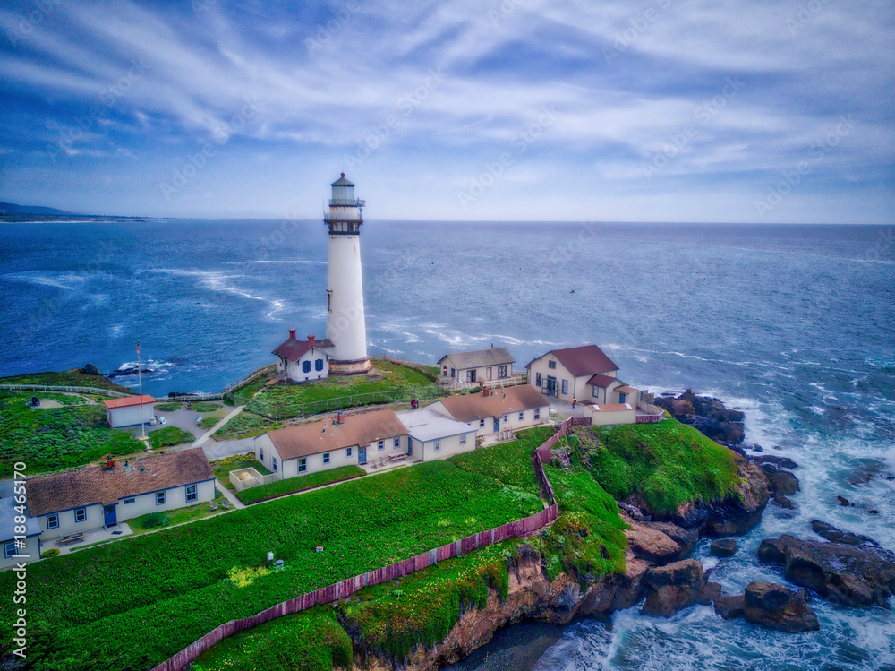 Pigeon point Lighthouse, Pfcefec Ocean Pigeon point Lighthouse, Pfcefec Ocean