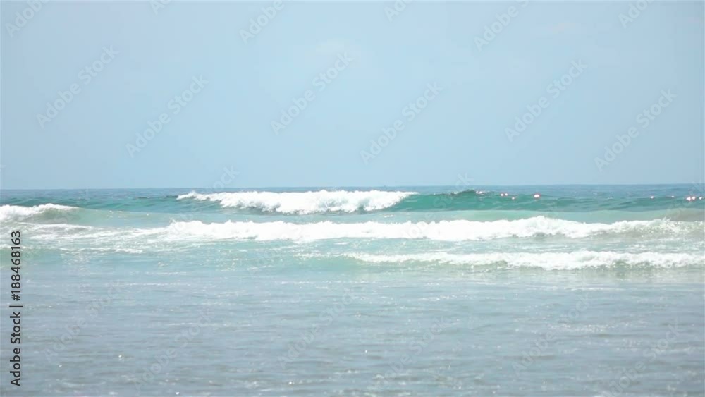 High quality video of ocean waves in real 1080p slow motion 250fps High quality video of ocean waves in real 1080p slow motion 250fps