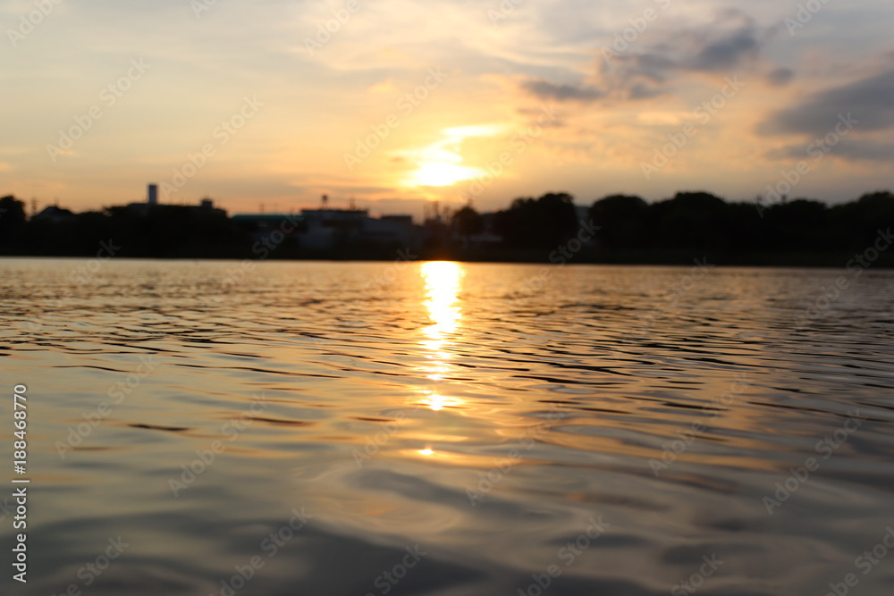 Naklejka premium SUNSET