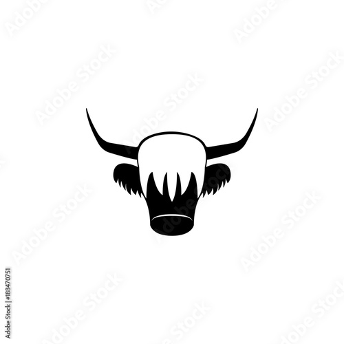 Red Yak icon. Element of United Kingdom culture icons. Premium quality graphic design icon. Signs, outline symbols collection icon for websites, web design, mobile app