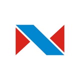 Simple N Logo Letter