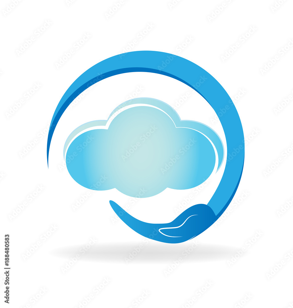 Cloud environment protection vector Cloud environment protection vector
