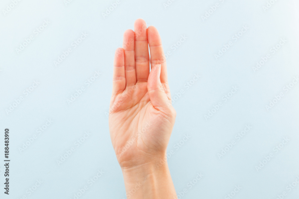 American sign language B. American sign language B.