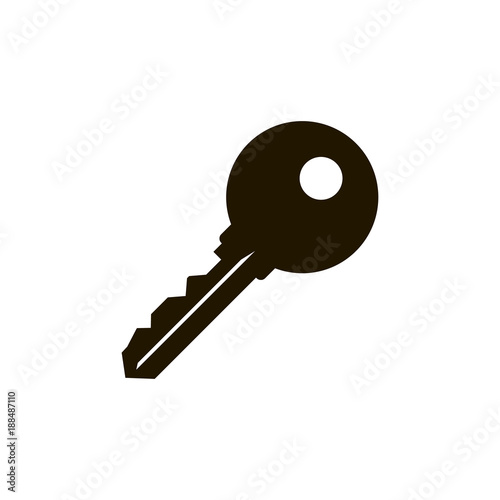 Keys icons , isolated. Closing and opening door. Sign and symbol . Locking and unlocking door vintage key pictogram, vector illustration.