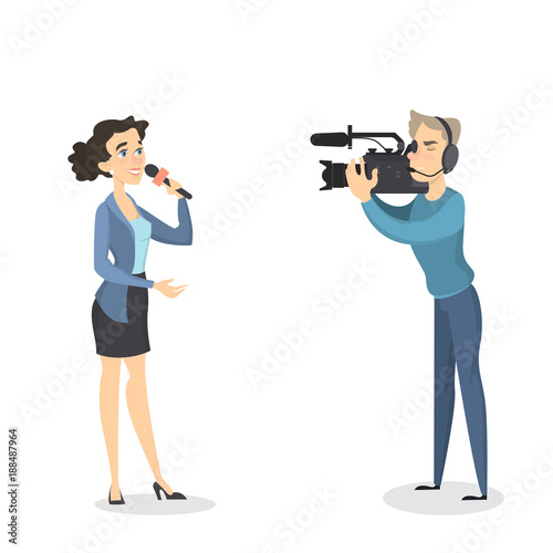 Breaking news illustration