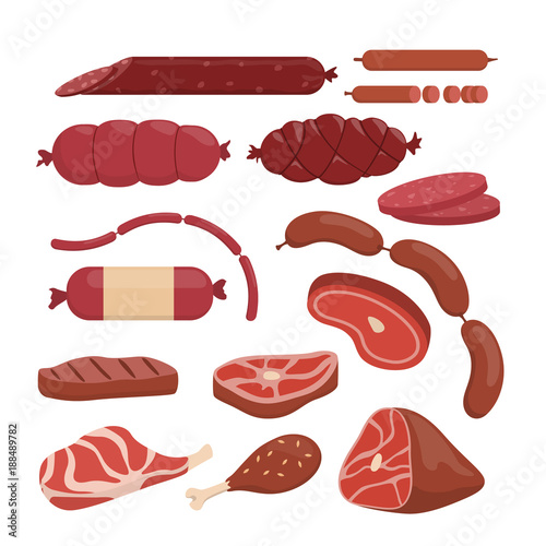 Red meat set.