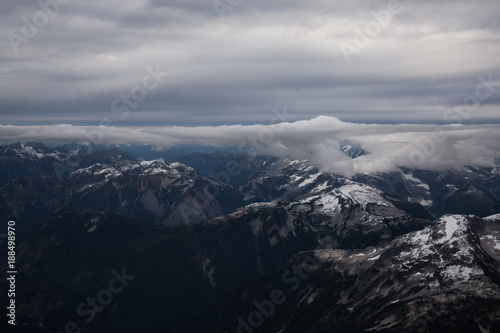 Rugged Aerial Landscape