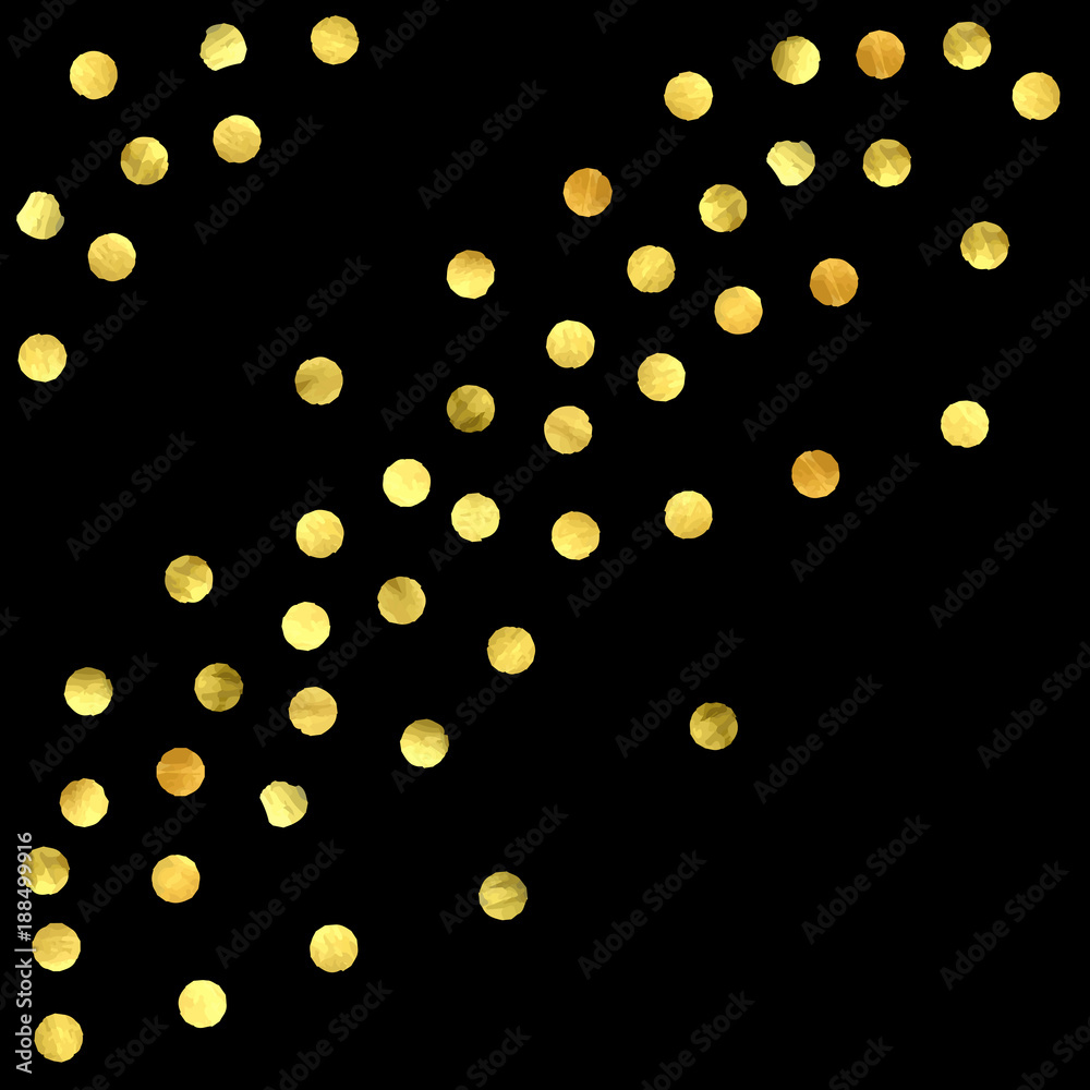 Golden confetti isolated on black background. Golden confetti isolated on black background.
