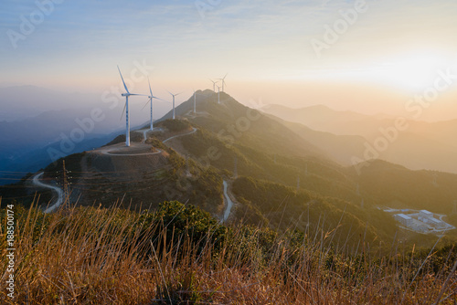 Mountain landscape. Sky.