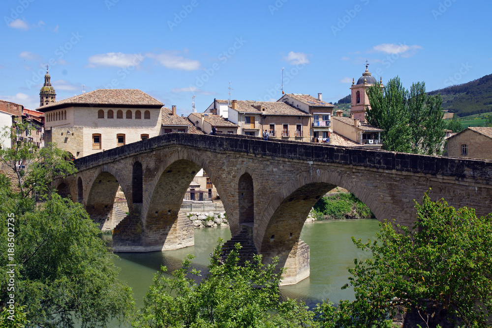 Die Brücke von Puente la Reina