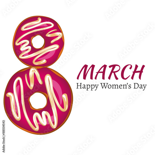8 march women s day greeting card.