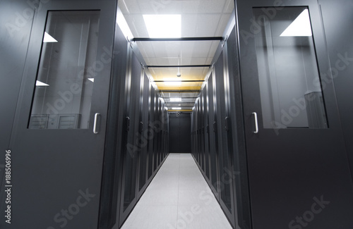 modern server room