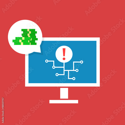 hacker cyber attack on personal computers
