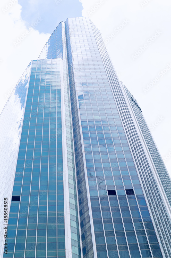 Skyscraper and sky