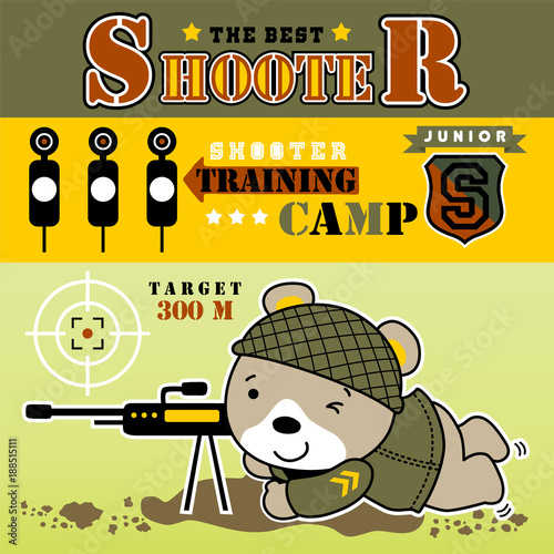 funny soldier cartoon