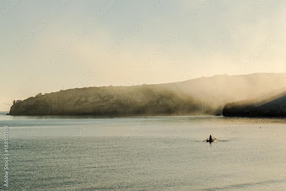 Fototapeta premium Peschici San Nicola Bay At Dawn