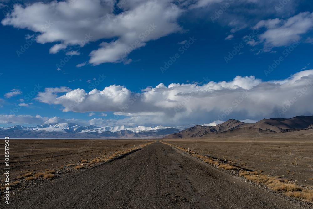 Pamir mountains road, Tajikistan