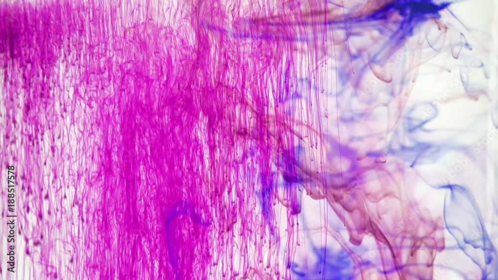Abstract colours in water.