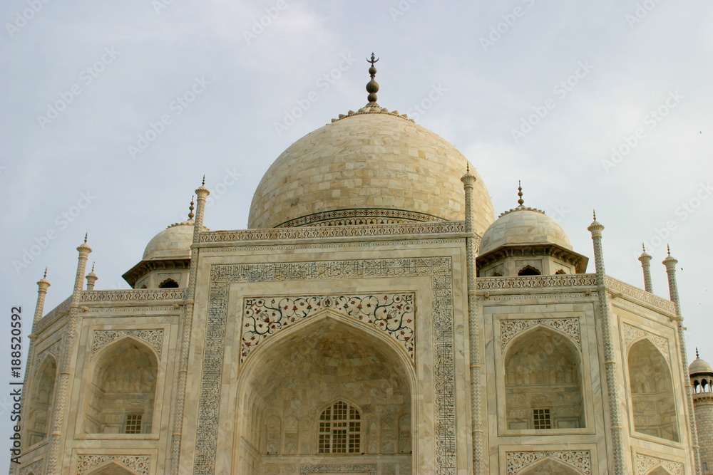 India. Taj Mahal  en Agra. Patromonio de la Humanidad