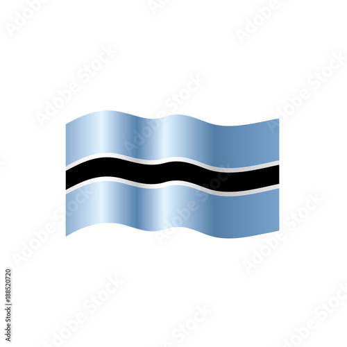 Free Download Botswana flag, vector illustration - GFXLoad