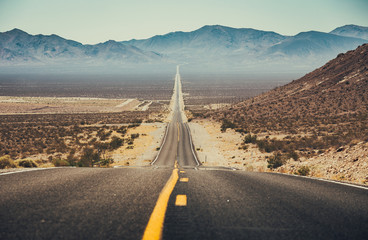Acrylglasbilder Route 66 Classic Highway scene in the American West, USA  © JFL Photography