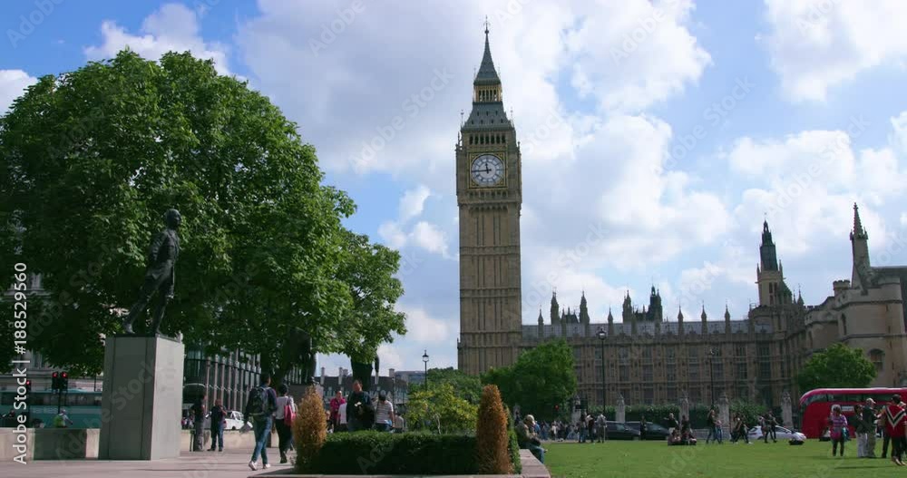 Big Ben & Houses Of Parliament; London September Wednesday; London, England