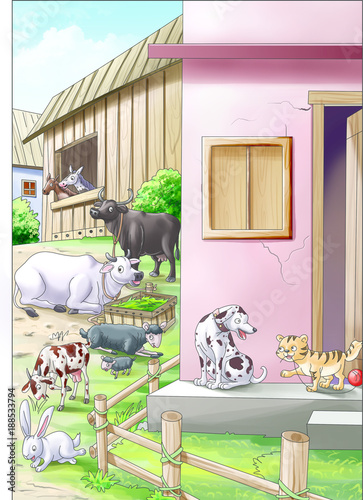 illustration for children b...