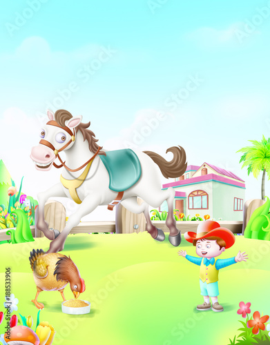 illustration for children b...