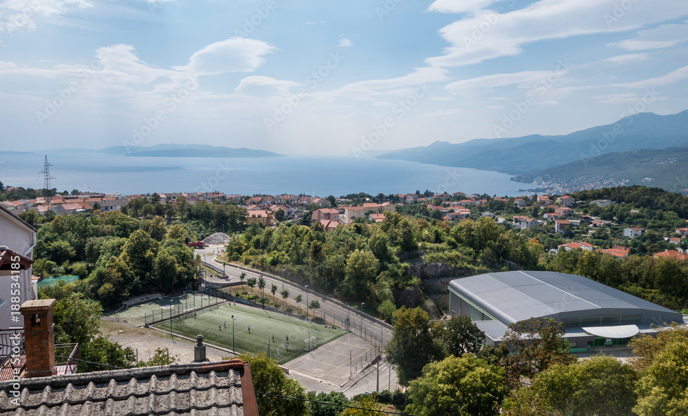 Blick auf Opatija