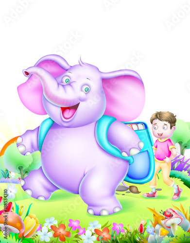 illustration for children b...