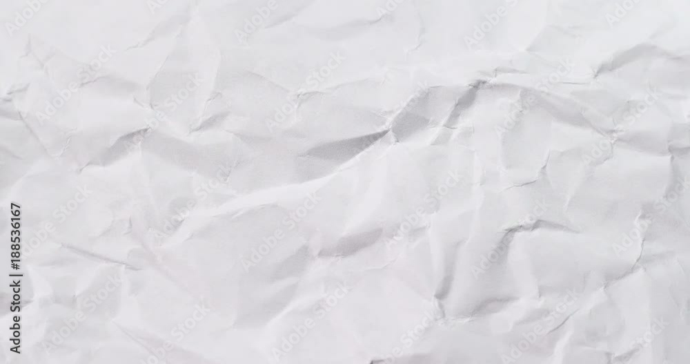 Wrinkle paper in rotation Wrinkle paper in rotation