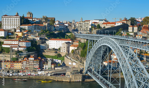 Panorama Old Town Porto Portugal
