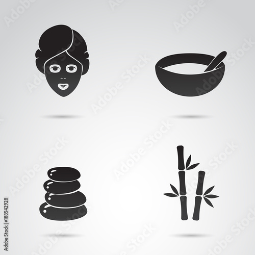 Spa vector icon.