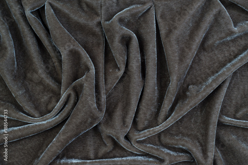 The texture of the velvet fabric