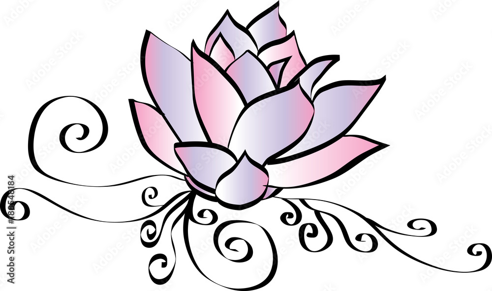 Lotus Flower Drawing - Drawing Skill-saigonsouth.com.vn